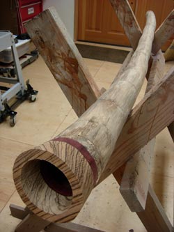 agave didjeridu wooden mouthpiece