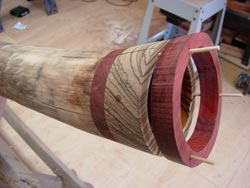 agave didjeridoo wood mouthpiece