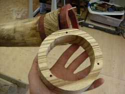 agave didjeridoo wood mouthpiece