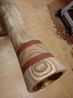 agave didjeridoo wood mouthpiece