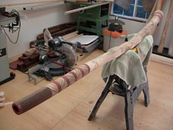 agave didjeridoo wood mouthpiece