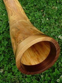 wood didgeridoo mouthpiece