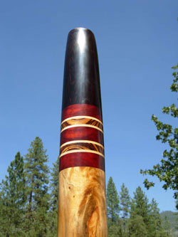 wooden didgeridoo