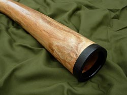 wood didgeridoo bell
