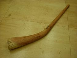 Wood Didjeridu in Progress