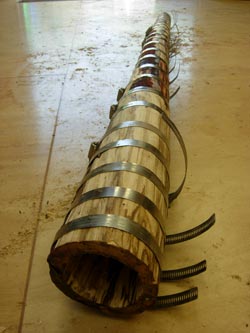 making an wooden didjeridu
