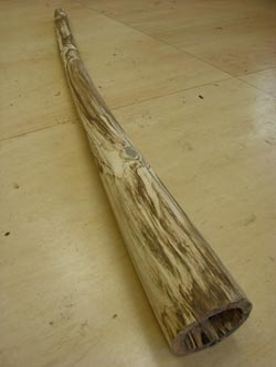 making an wooden didjeridu