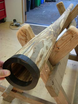 making an wooden didjeridu