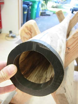 making an wooden didjeridu