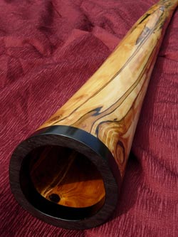 wood didgeridoo bell