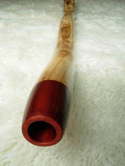 wood didgeridoo mouthpiece