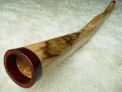 Curvy Elm Wood didgeridoo