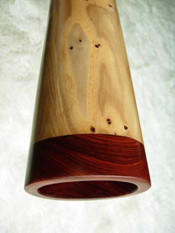 wood didgeridoo bell