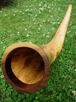 wood didgeridoo mouthpiece