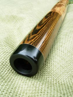 wooden didgeridoo bell