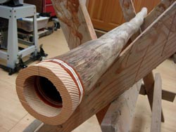 making an agave didgeridoo