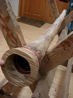 making an agave didgeridoo