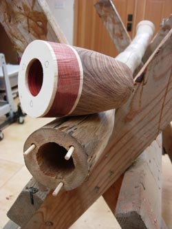 making an agave didgeridoo