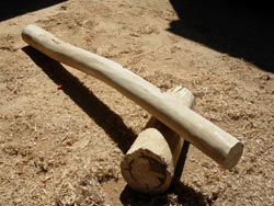 making an wooden didgeridoo