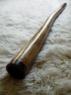 wood didgeridoo 