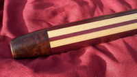 wood walnut didjeridoo mouthpiece