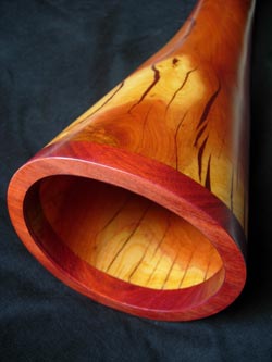 wood didgeridoo 