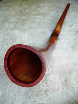 wood didgeridoo 