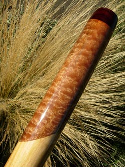 wooden didgeridoo mouthpiece