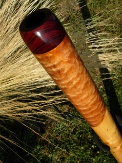 wood didgeridoo mouthpiece